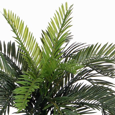 Künstliche Pflanze Palm Cycas Grün - H 37cm - Keramiktopf - Mica Decorations