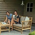 Bambus Lounge Sofa inklusive Kissen - Exotan