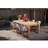 Tulip luxe dining tuinstoel - Wit - Exotan