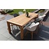 Tulip luxe dining tuinstoel - Grijs - Exotan