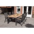 Gartentisch Memphis - Teak / Aluminium - L170 x B100 cm - Exotan