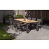 Gartentisch Memphis - Teak / Aluminium - L170 x B100 cm - Exotan