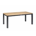 Tuintafel Memphis - Teak / Aluminium - L170 x B100 cm - Exotan