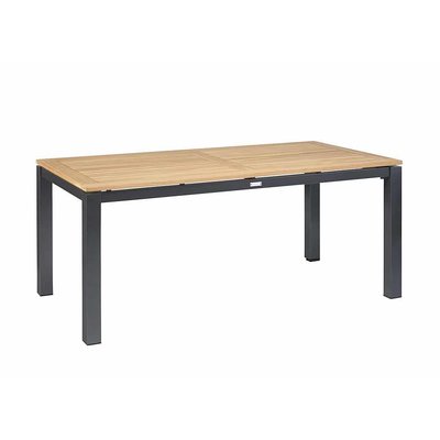 Gartentisch Memphis - Teak / Aluminium - L170 x B100 cm - Exotan