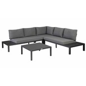 Exotan Lounge-Set 'La Vida' - Anthrazit Aluminium - Inklusive Kissen - Exotan