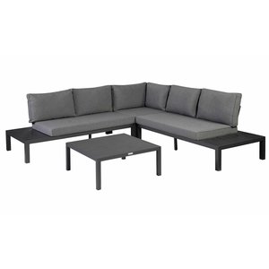 Exotan Lounge-Set 'La Vida' - Anthrazit Aluminium - Inklusive Kissen - Exotan