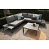 Exotan Loungeset 'La Vida' - Antraciet aluminium - Inclusief kussens - Exotan