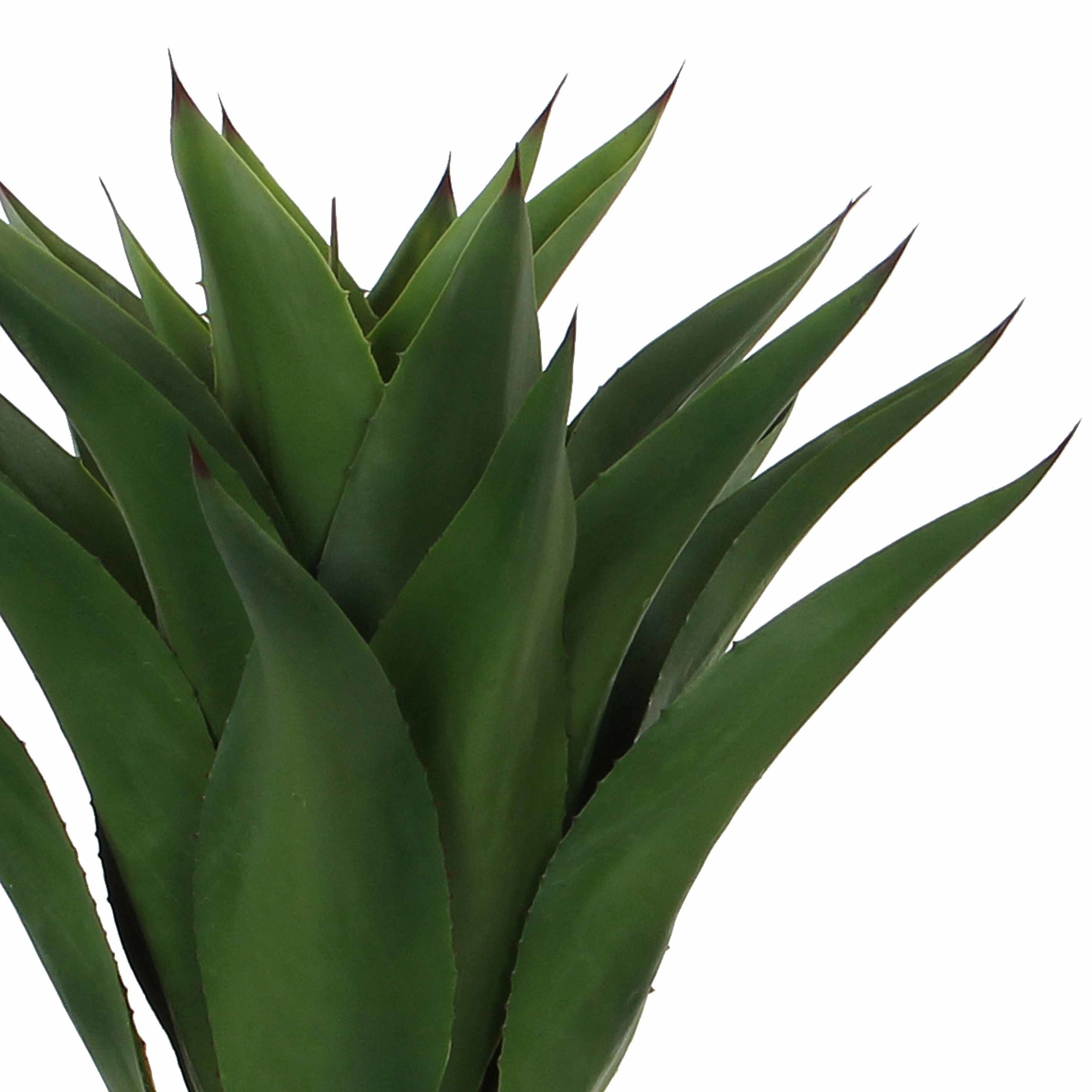 Shop Künstliche Pflanze Agave Grün - H 80cm - Kunststoff Ziertopf - Mica De  Online - Plant New Day