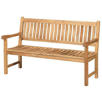 Teakhouten tuinbank Comfort - 3-zits - WOOOD / Exotan