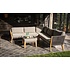 Lounge-Set 'San Remo' - Aluminium Rope und Teak - Inklusive Kissen - Exotan