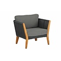 Loungesofa 'San Remo' - Aluminium, Rope en Teak - Inclusief kussens - Exotan