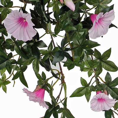 Mica Decorations Kunstplant Petunia Roze - L 50cm - Terra sierpot - Mica Decorations