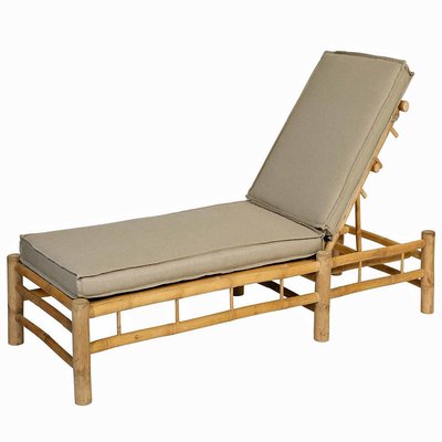 Bambus Sunlounger Liege inklusive Kissen - Exotan