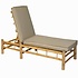 Bambus Sunlounger Liege inklusive Kissen - Exotan