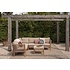 Lounge-Set 'San Remo' Natural - Aluminium Rope und Teak - Inklusive Kissen - Exotan