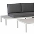 Exotan Lounge-Set 'La Vida' - Weiß Aluminium - Inklusive Kissen - Exotan