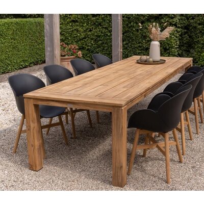 Tulip luxe dining tuinstoel - Zwart - Exotan