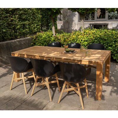 Tulip luxe dining tuinstoel - Zwart - Exotan