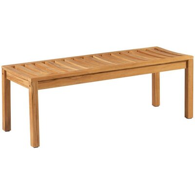 Teakhouten bank Comfort - 2-zits - WOOOD / Exotan