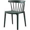Set van 2 - Stapelbare terras en tuinstoel 'Bliss' - Army Groen - WOOOD / Exotan