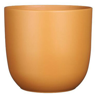 Pot Tusca - H25 - Keramiek - Bruin Mat - Rond - Mica Decorations