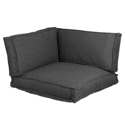 In The Mood - Hoek Palletkussen Mick - 3 Delen -  Grijs - L80xB80xH52cm
