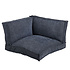 In The Mood - Hoek Palletkussen Ibiza - 3 Delen - Blauw - L80xB80xH52cm