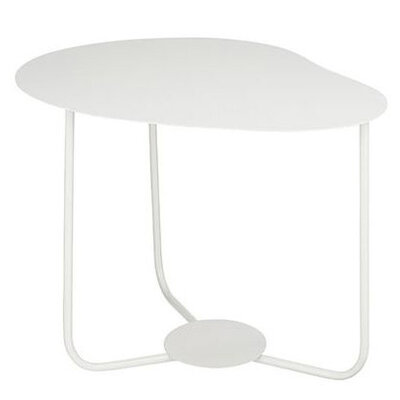 Bijzettafel - L 55cm / B 41cm / H 40cm - Lichtgrijs - Mica Decorations