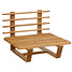 ACTIE! Van €795 voor €345 - Lennox Tuinstoel - l90xb88xh70cm - Acaciahout - Mica Decorations