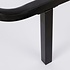Celo Loungesofa – L122 x B83 x H78 cm – Schwarz – Mica Decorations