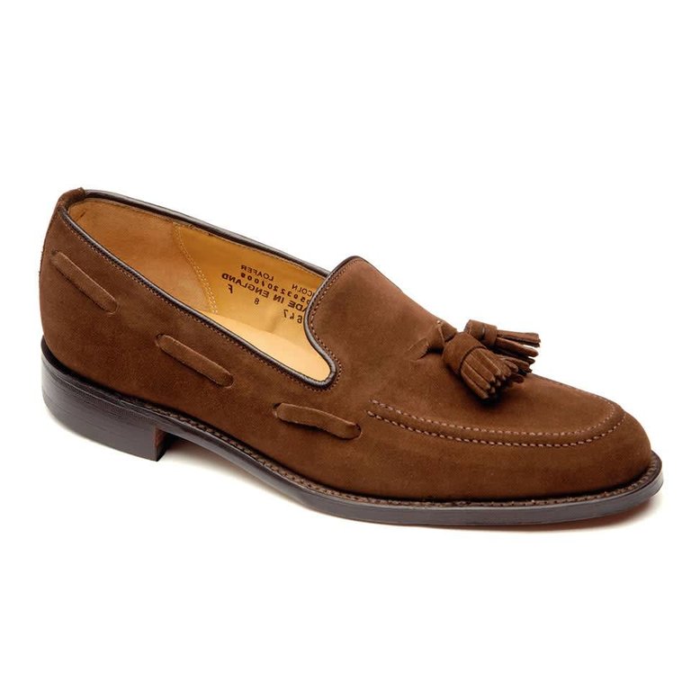 ucb suede tassel loafers