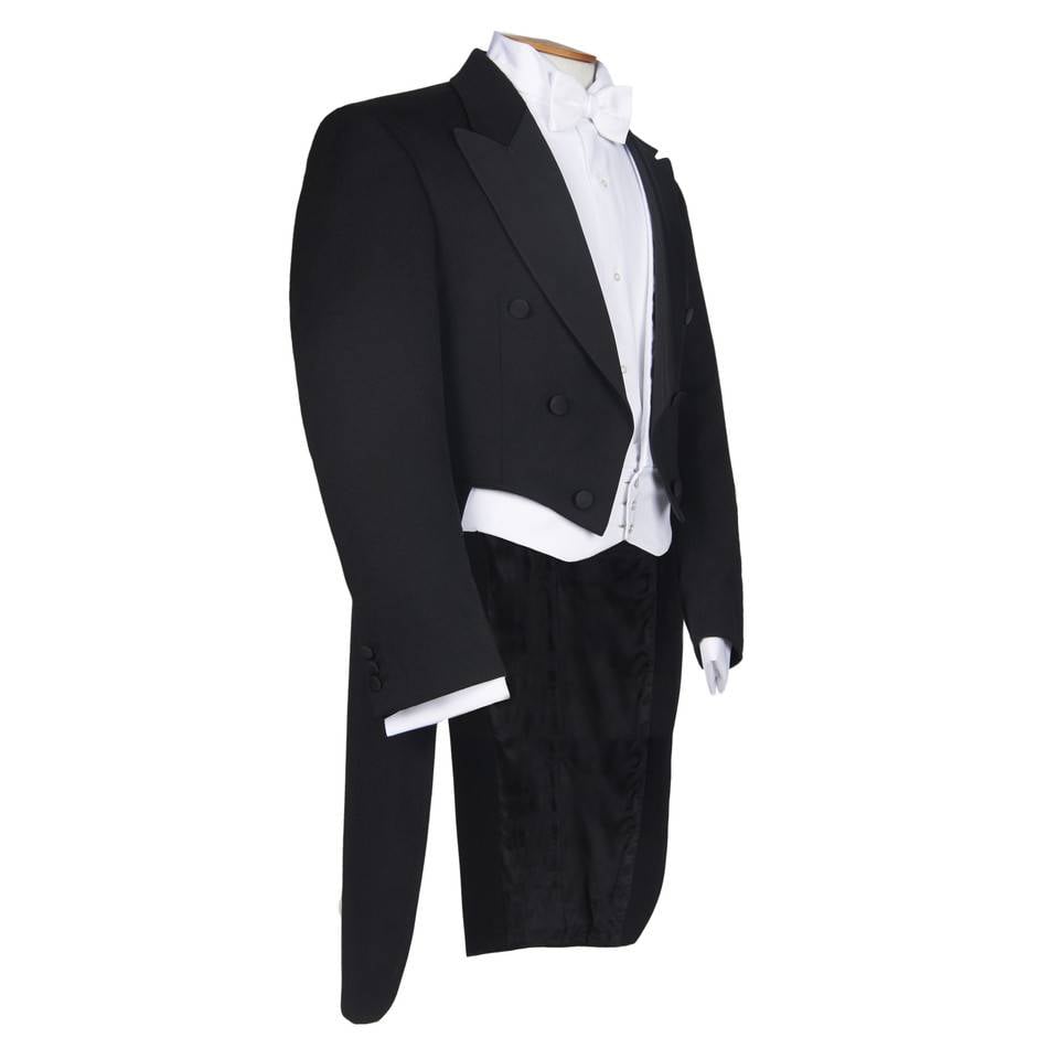 white tie tails formal wear