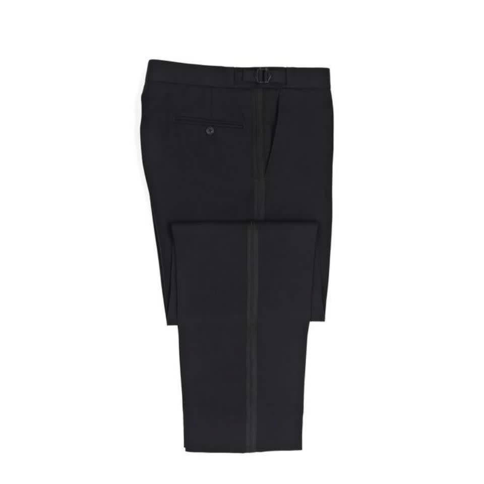 black evening trousers