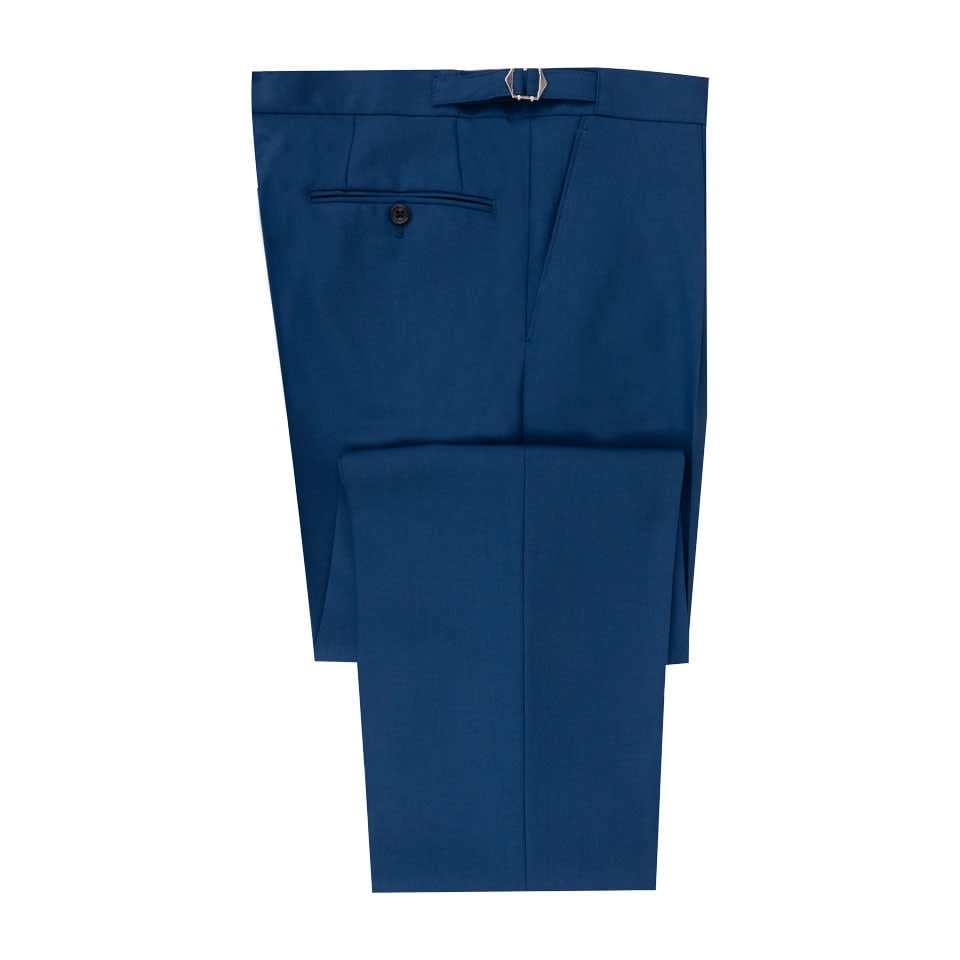 blue trousers