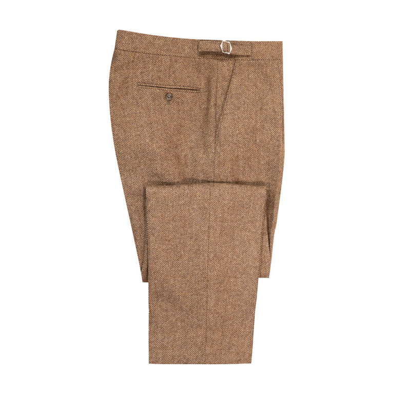 Pleated Trousers - Tummel Tweed