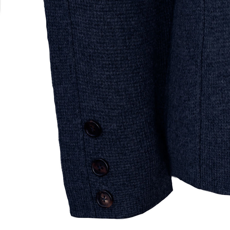 Wendover Knitted Jacket - Navy