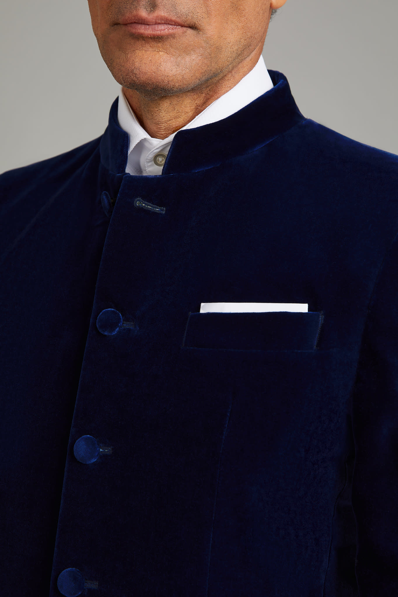 navy smoking jacket