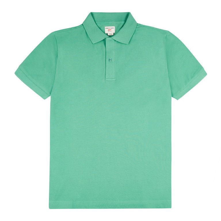 Polo Shirt, Pique - Sea Green XXL