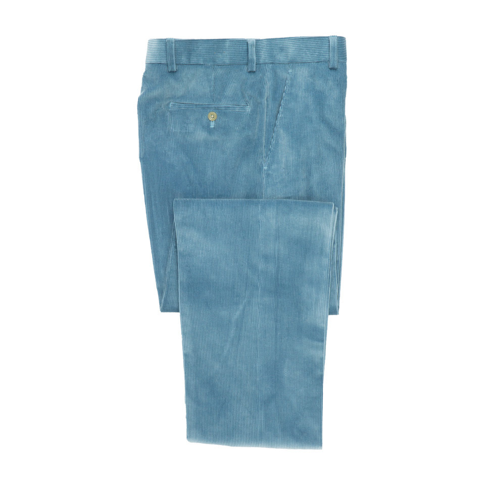 Heavyweight Corduroy Trousers - Sky 