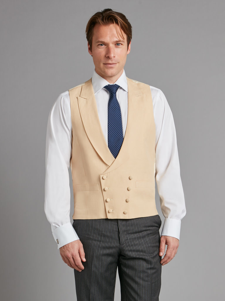double button waistcoat