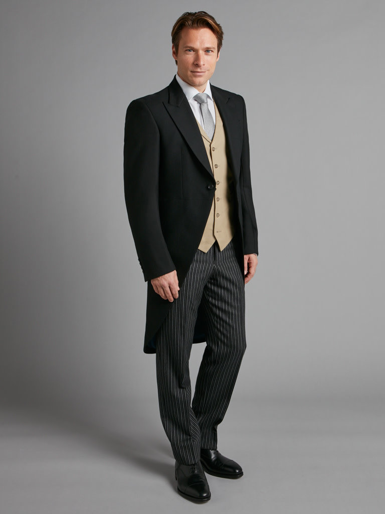 Herringbone Morning Coat - Oliver Brown
