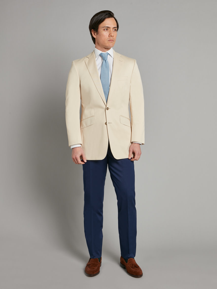 Cream cotton jacket Clearance