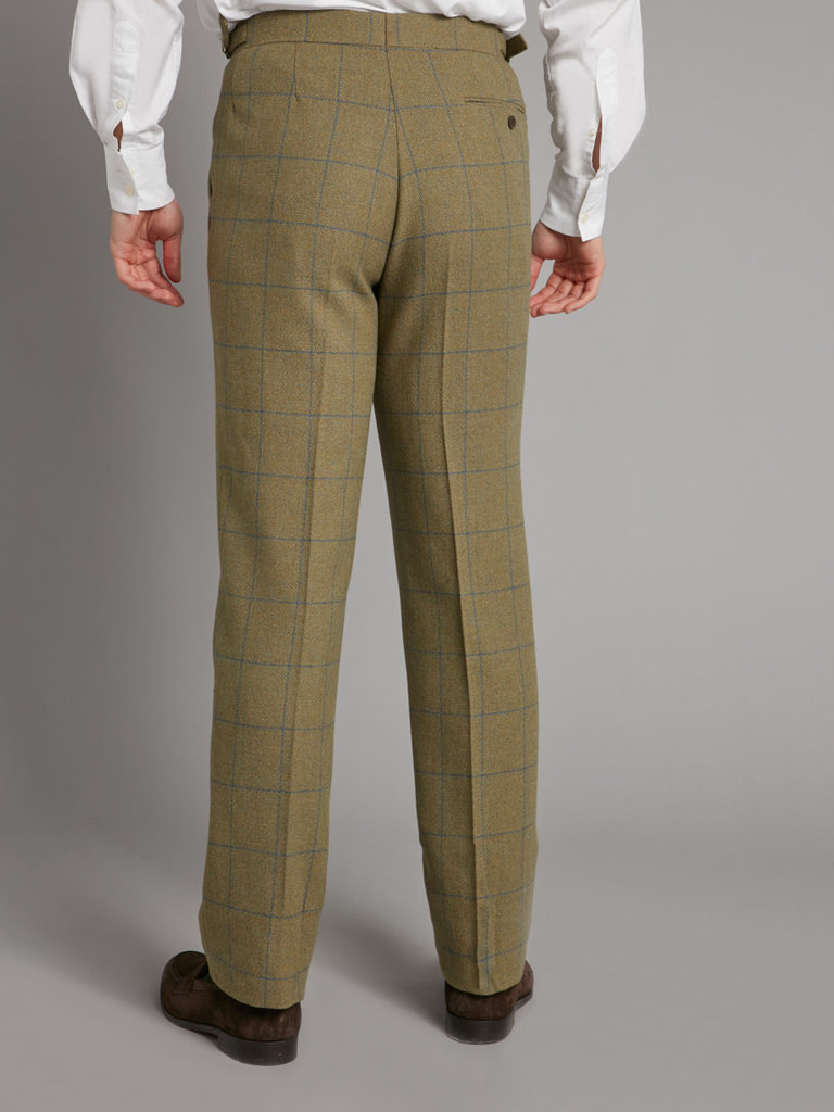Pleated Trousers - Ettrick Tweed