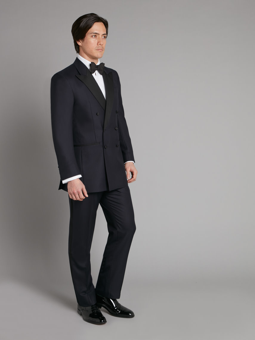 Oliver Brown Beaufort Dinner Suit Midnight Mohair Oliver Brown