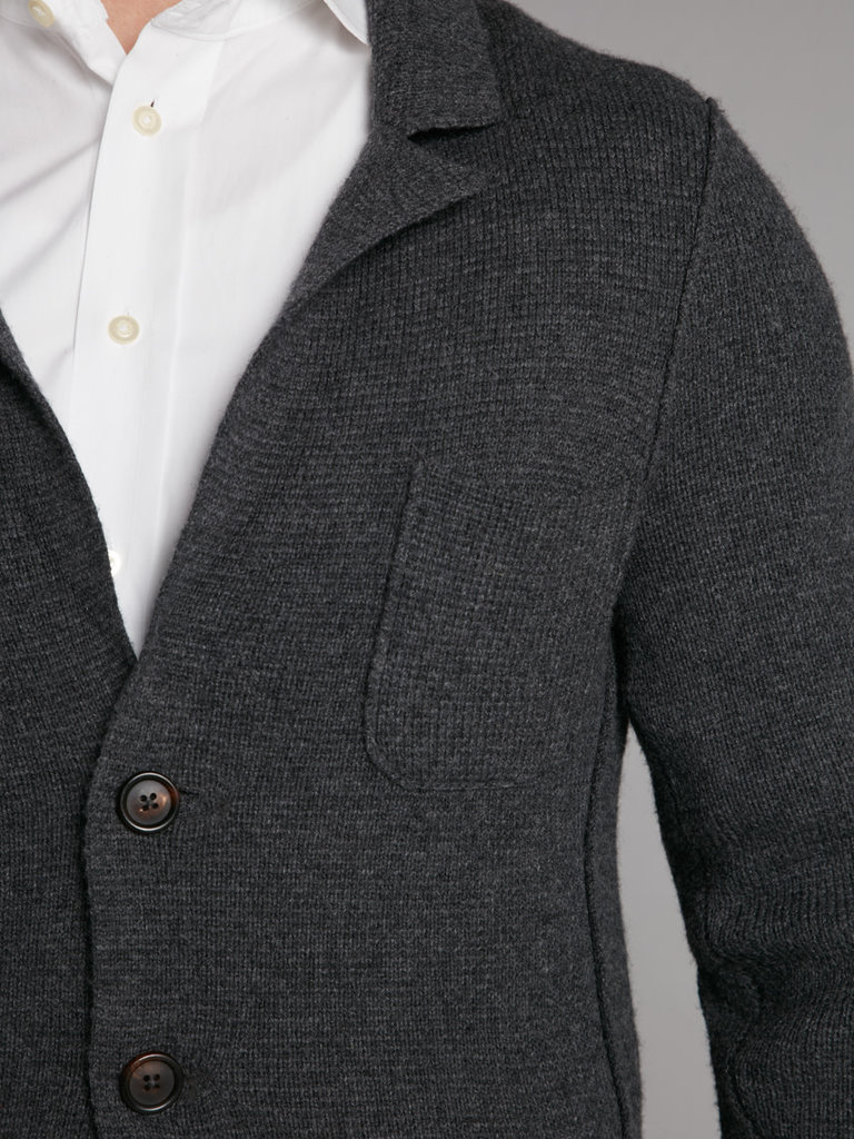 Wendover Knitted Jacket - Graphite