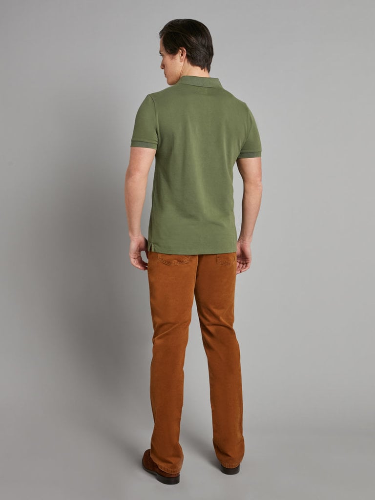 Polo Shirt, Pique - Moss
