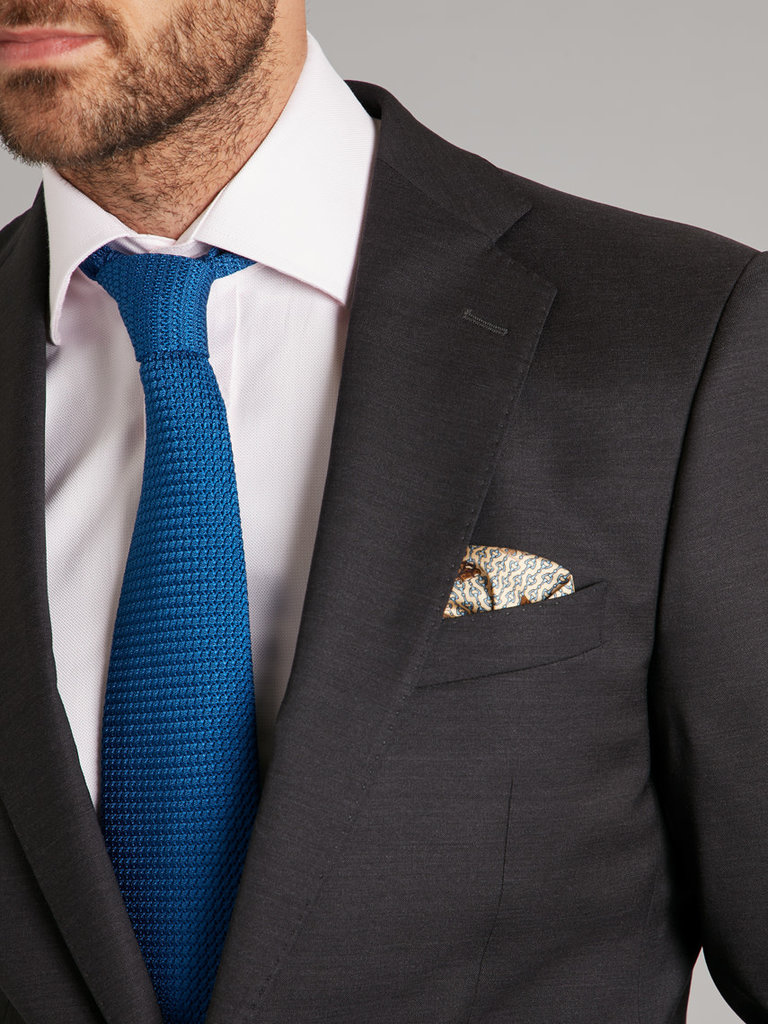 Eaton Suit – Dormeuil Plain Grey