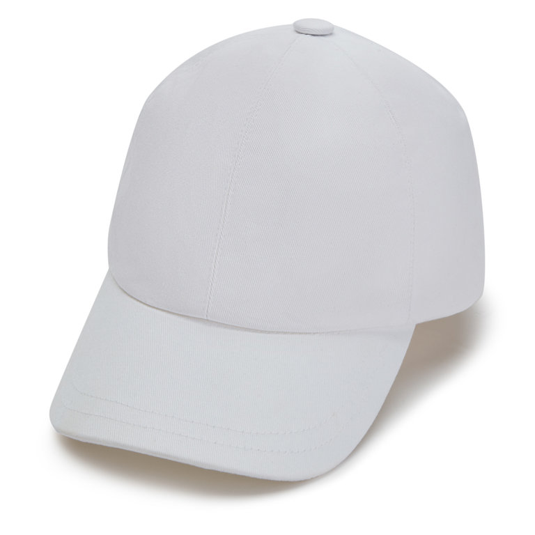 Baseball Cap - Cotton White