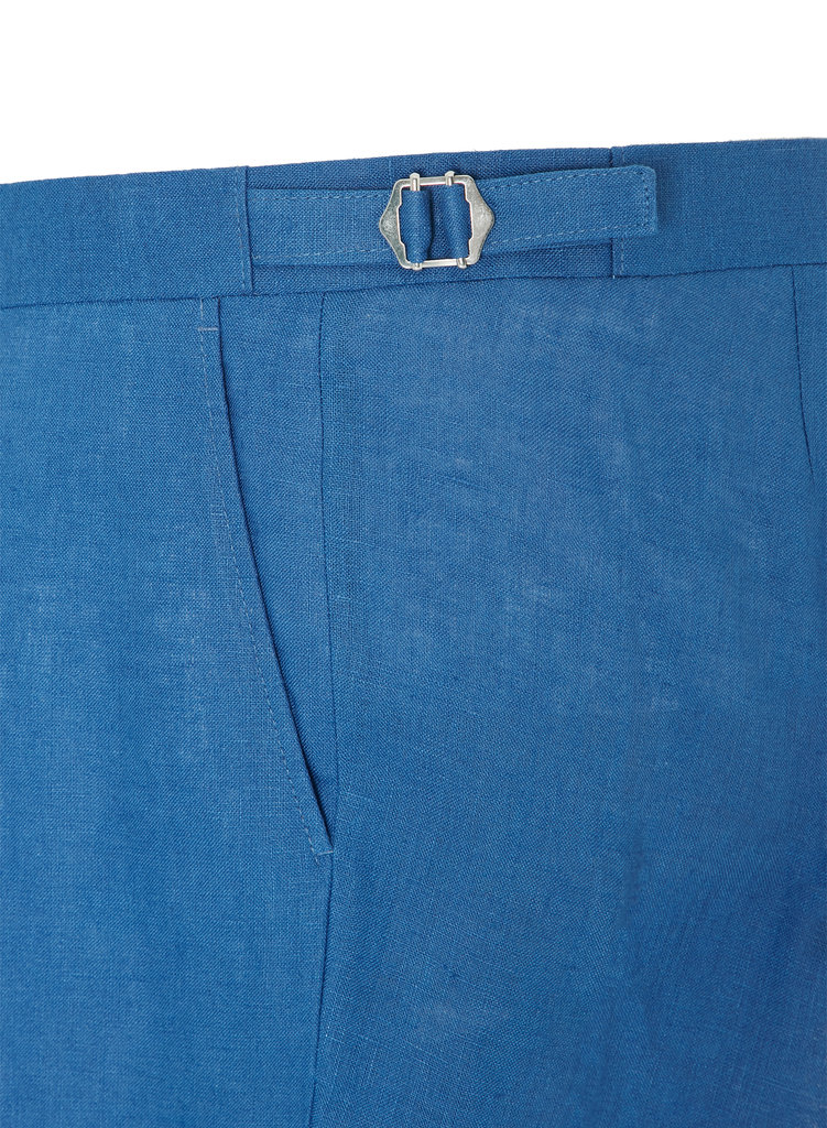 Cadogan Suit - Borage Blue Linen