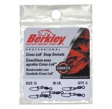 Berkley BERKLEY McMahon® Cross-Lock Snap-Swivels (3-5st)